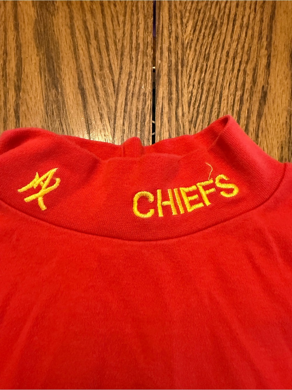 Authentic Pro Line KC Chiefs Mock TurtleNeck - Picture 2 of 4